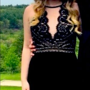 Long evening gown, prom dress or wedding